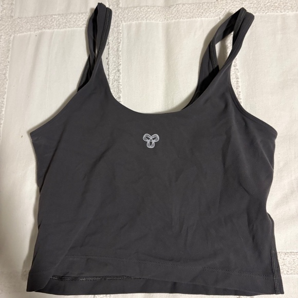 TNA Action Tank w/ Built-In Bra — Grey (XS) - Picture 3 of 3